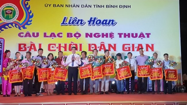 Sôi động Liên hoan CLB nghệ thuật bài chòi dân gian tại Bình Định (31/8/2022)